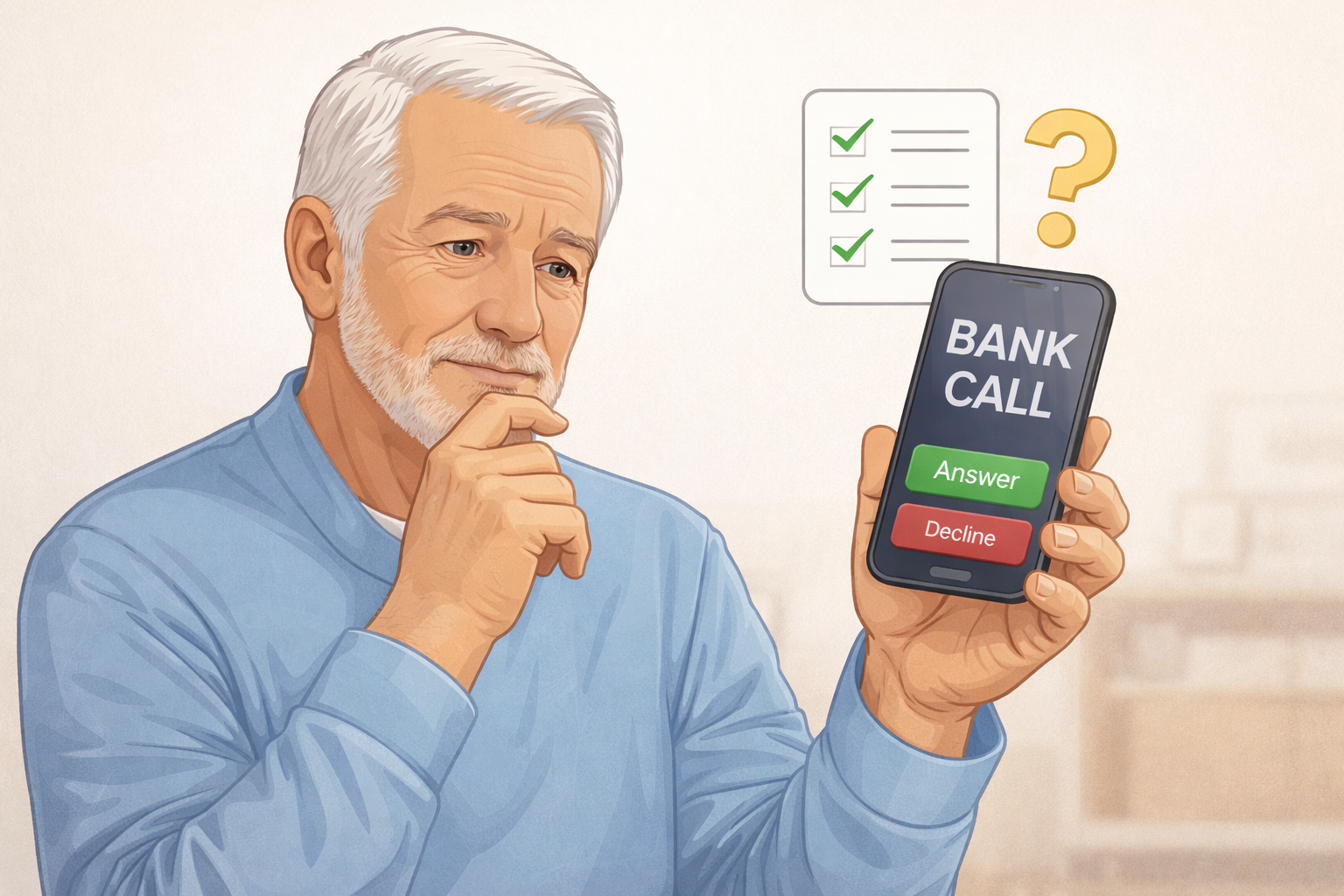 What To Do If Your Bank Calls You