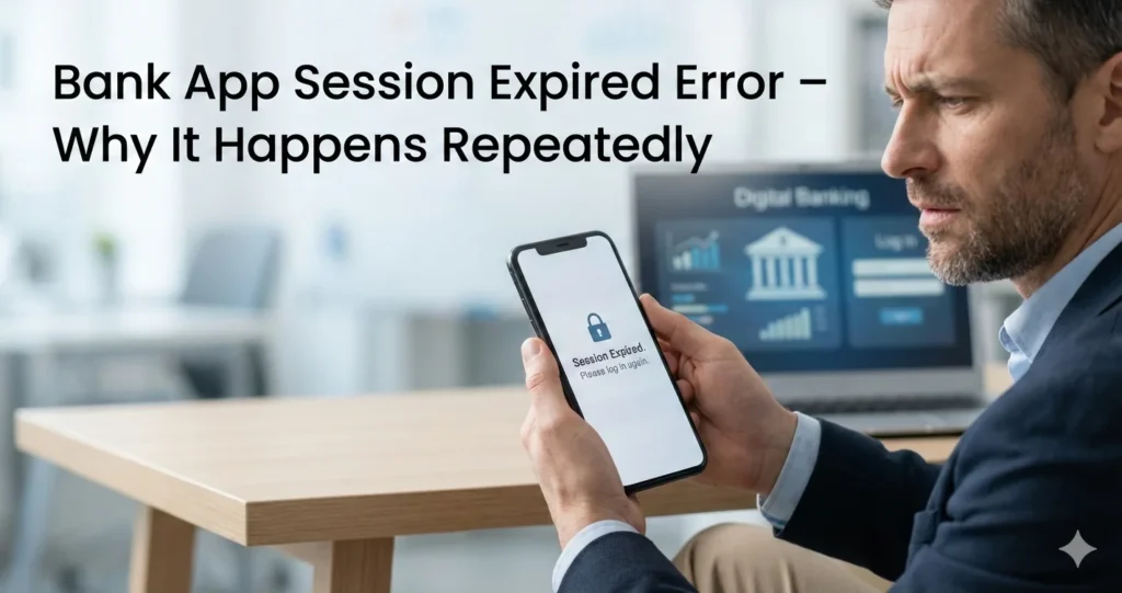 Bank App Session Expired Error – Why It Happens Repeatedly