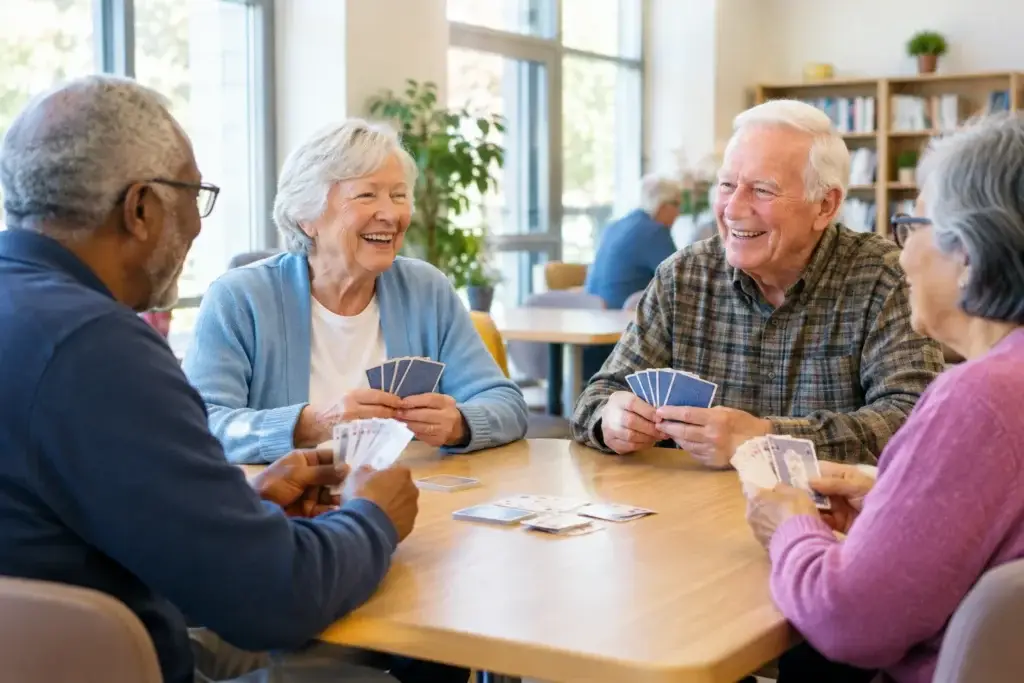 Senior Center  Group Activity section