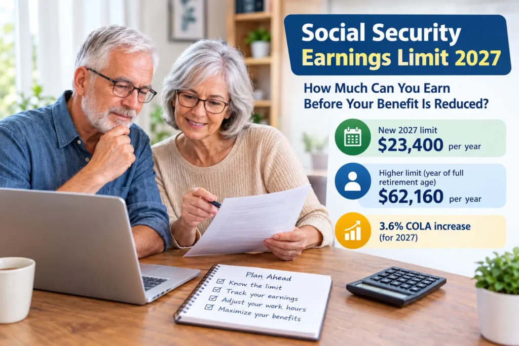 Social Security Earnings Limit 2027: How Much Can You Earn While Collecting Benefits?
